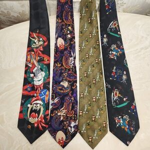 VTG 90s Men’s Looney Tunes Ties